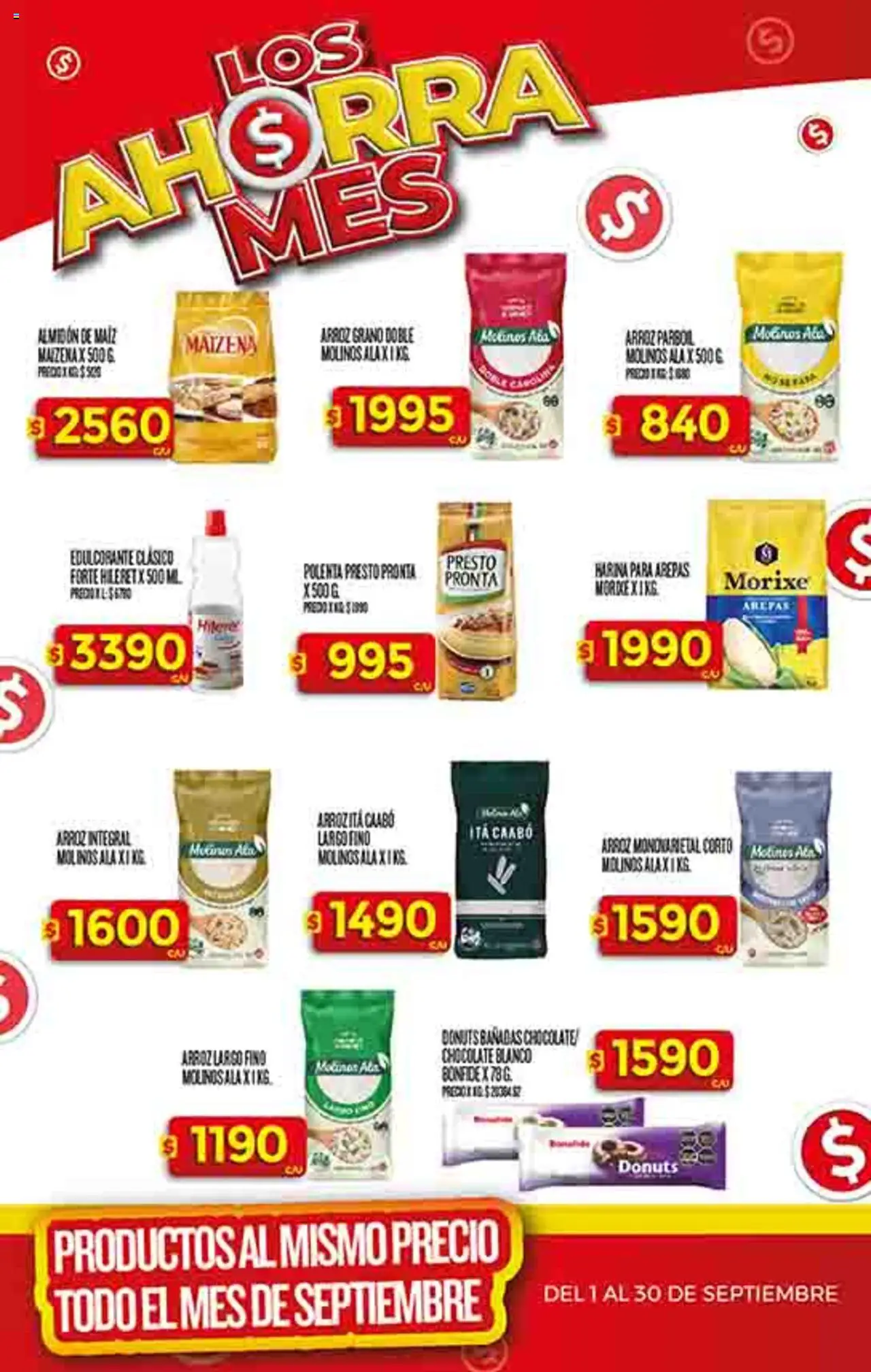 Supermercado DIA Ofertas │ válido desde el 10.09.2025 | Página: 43 | Productos: Harina, Edulcorante, Chocolate, Arroz