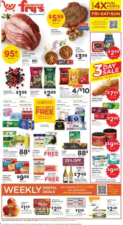 Preview of Fry's Food weekly ads valid from 25.03.2026