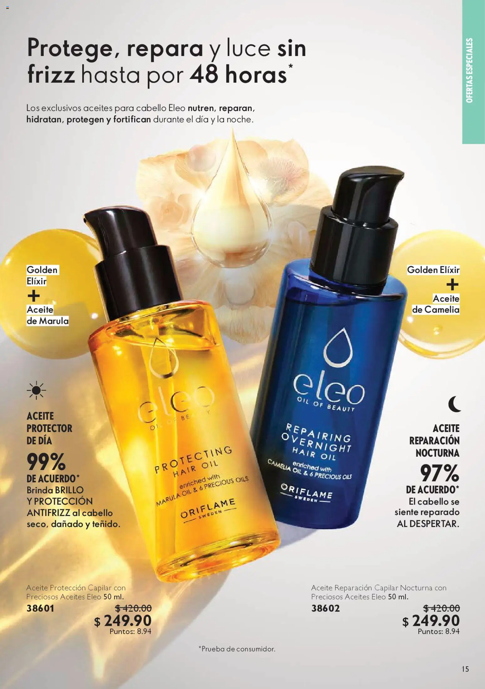Nuevas ofertas de Oriflame válidas en toda la República Mexicana desde el 07.03.2026. ¡Encuentra las mejores ofertas en Oriflame campaña 4 2026! | Página: 15 | Productos: Brillo, Aceite