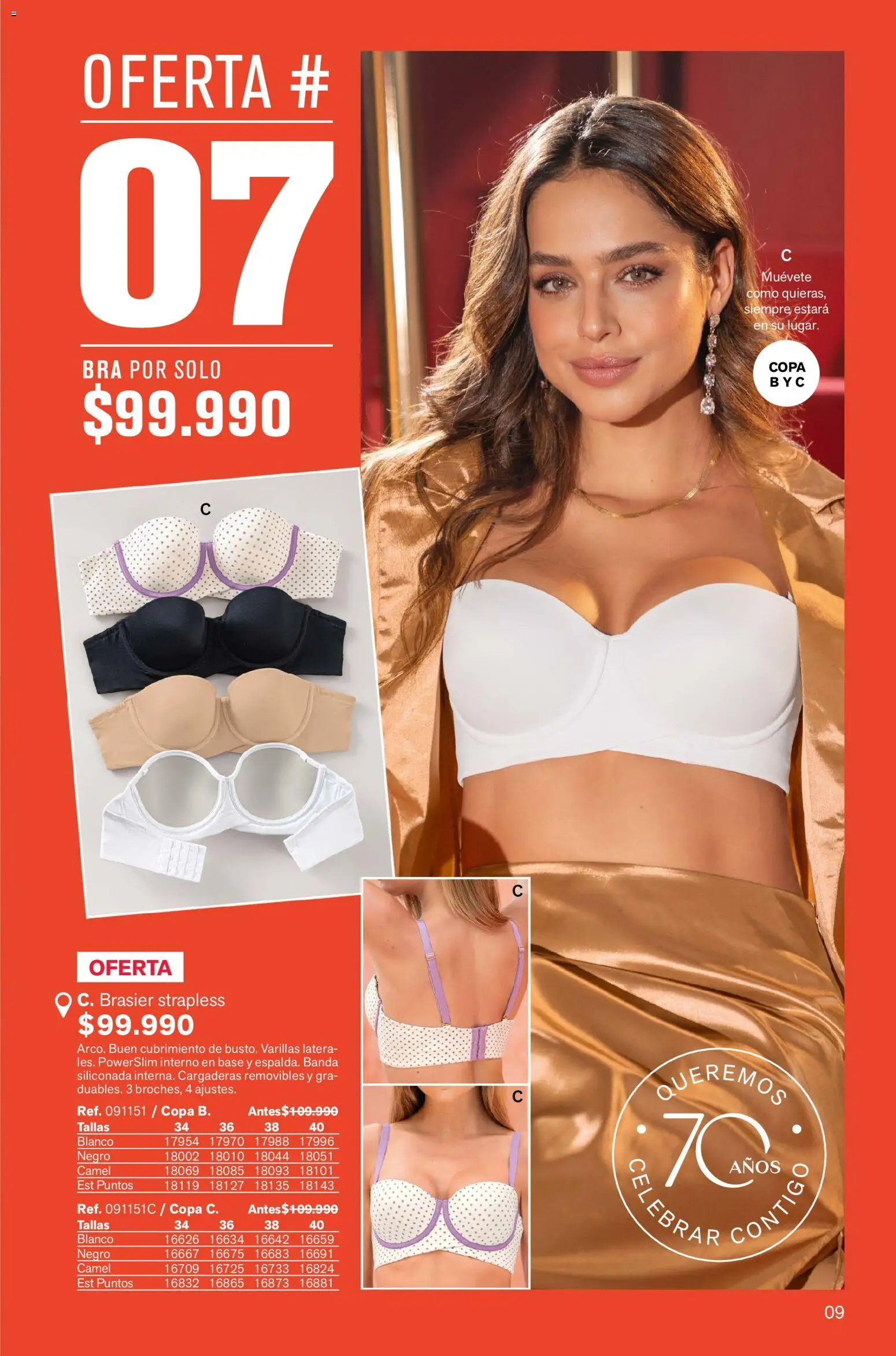 Leonisa revista - valida desde el 02.01.2026 | Página: 9 | Productos: Brasier