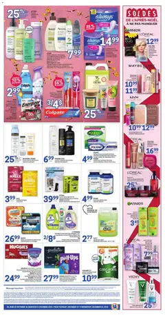 Preview of Uniprix weekly flyer / circulaire from shop Uniprix valid from 25.12.2025 | Page: 2 | Products: Bronzer, Deodorant, Detergent