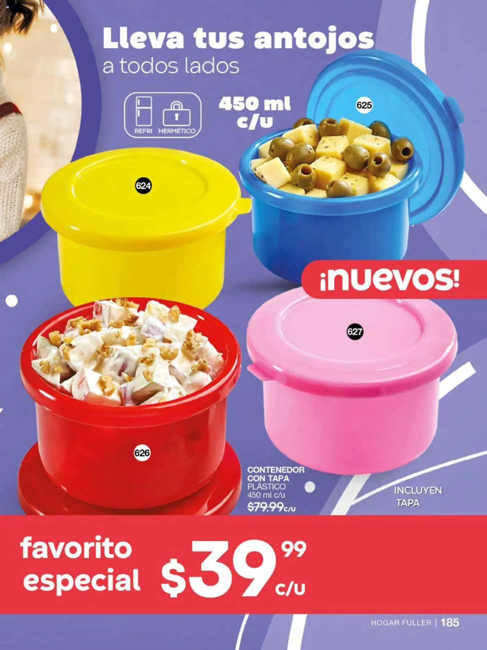 Nuevas ofertas de Fuller válidas en toda la República Mexicana desde el 12.11.2025. ¡Encuentra las mejores ofertas en Fuller campaña 16 2025! | Página: 187 | Productos: Contenedor