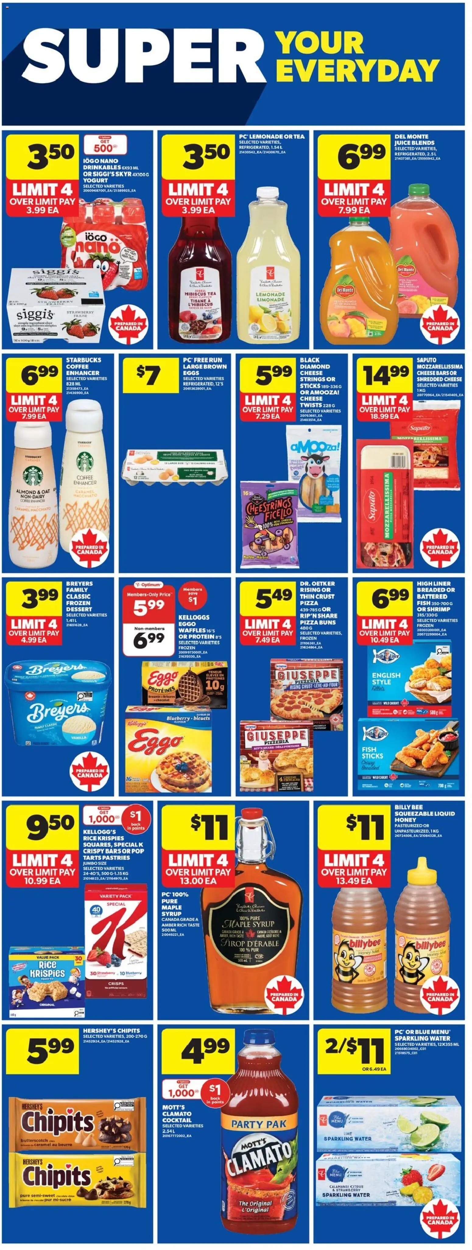 Real Canadian Superstore flyer valid from 05.03.2026 | Page: 21 | Products: Tea, Yogurt, Coffee, Chocolate