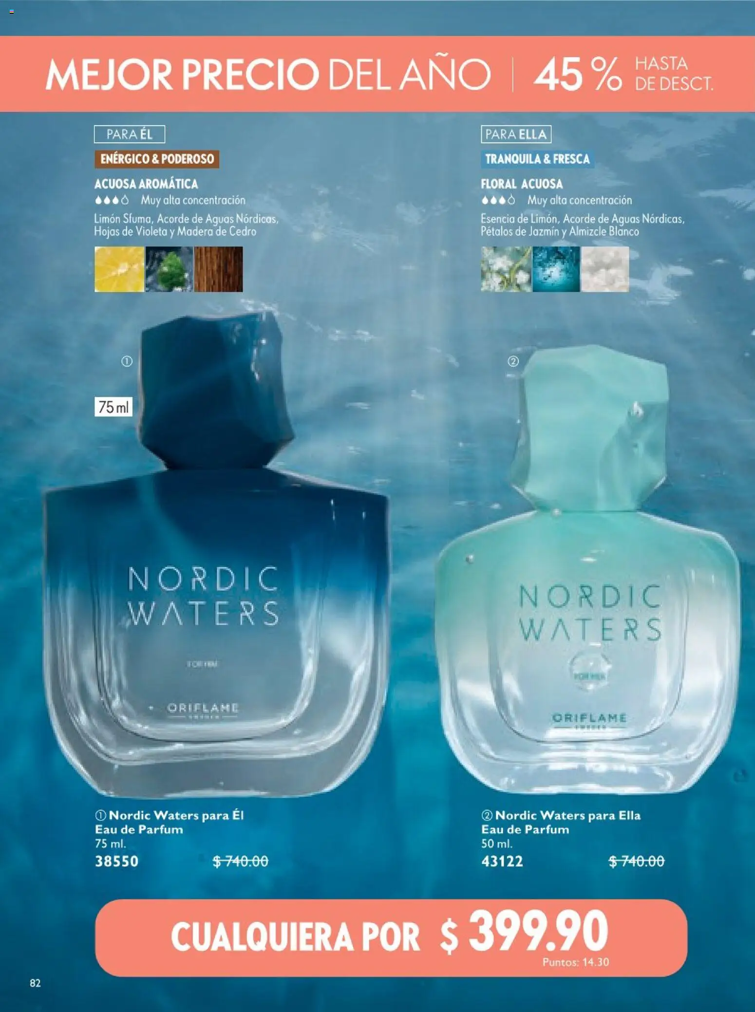 Nuevas ofertas de Oriflame válidas en toda la República Mexicana desde el 18.04.2026. ¡Encuentra las mejores ofertas en Oriflame campaña 6 2026! | Página: 82 | Productos: Limón