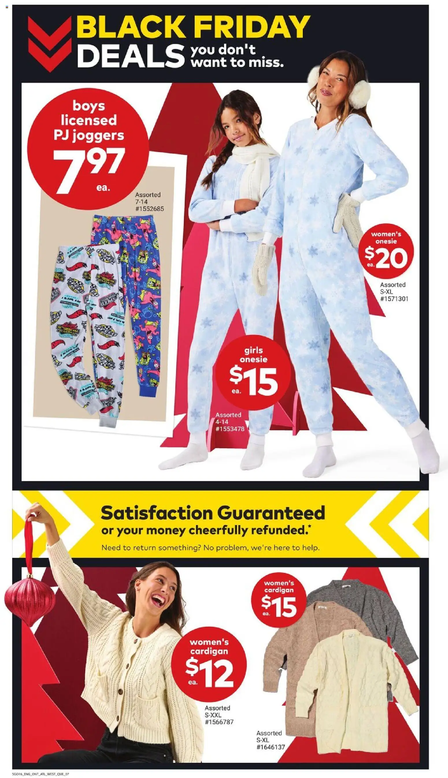 Giant Tiger flyer valid from 19.11.2025 | Page: 9 | Products: Cardigan