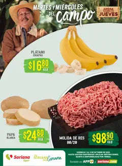 Vista previa de Soriana - Martes y Miércoles del Campo Súper: Saltillo, nuevo folleto de la tienda, válido en México a partir del 07.10.2025
