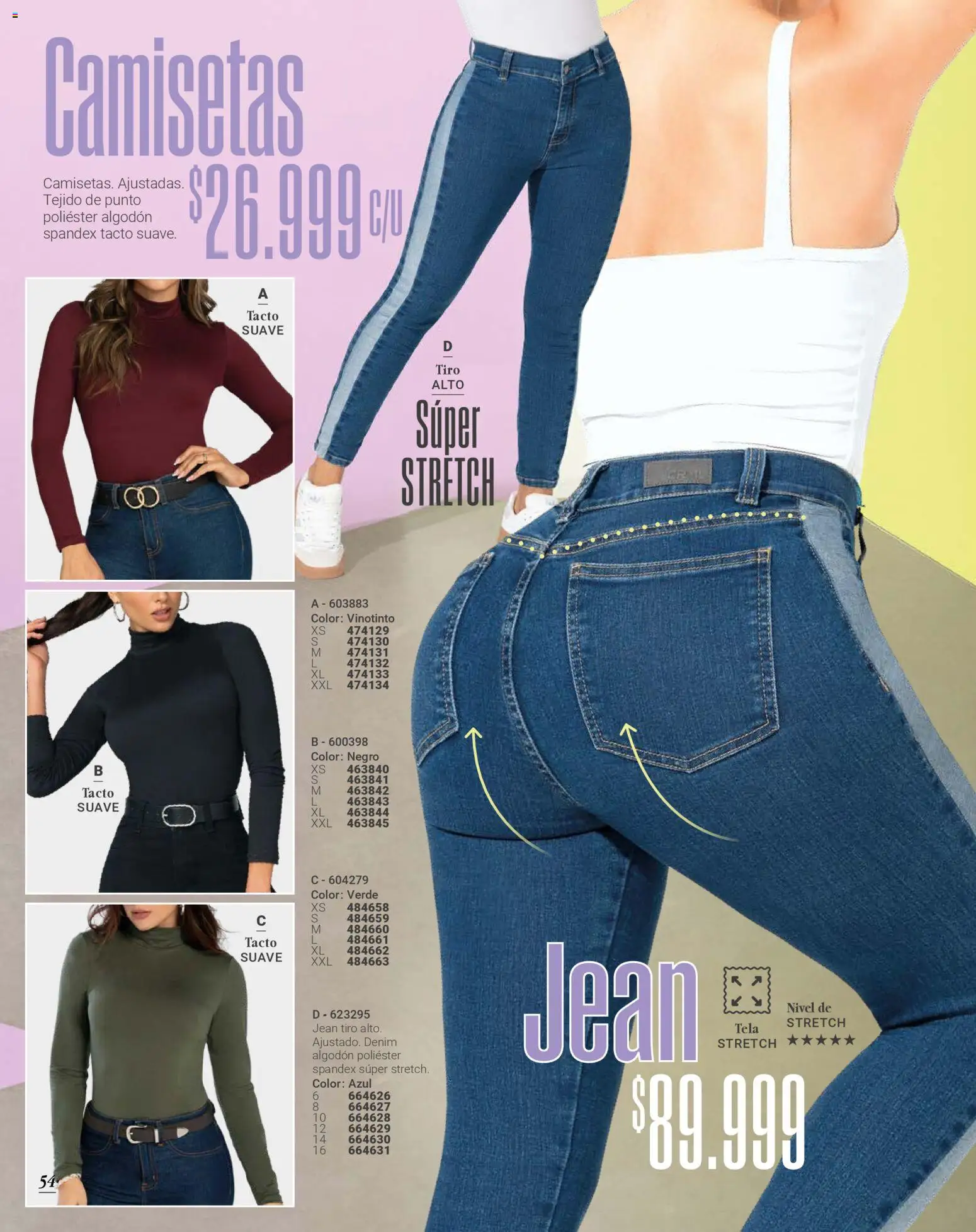 Carmel revista - valida desde el 29.10.2025 | Página: 54 | Productos: Algodón, Jean