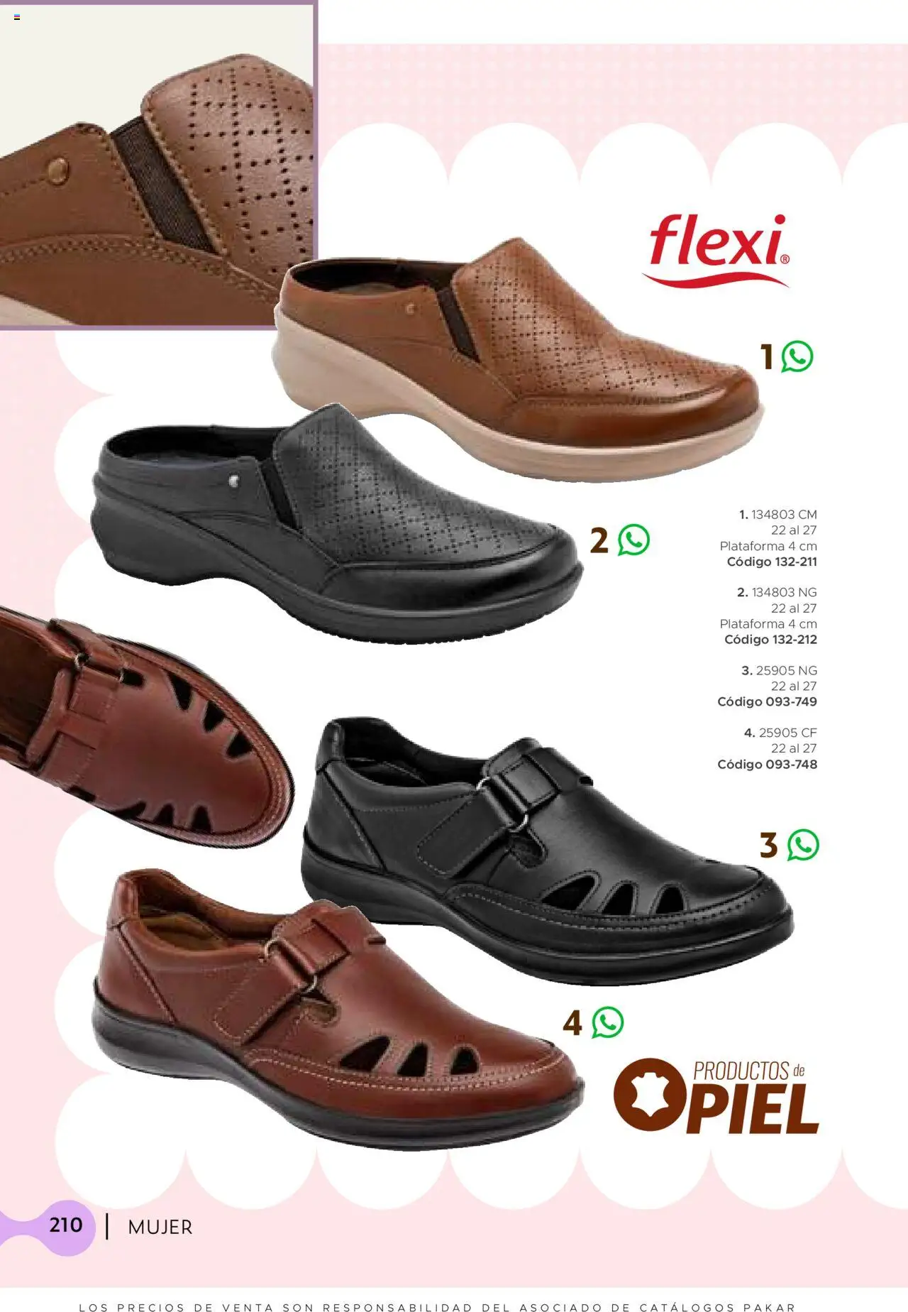 Nuevas ofertas de SC Pakar válidas en toda la República Mexicana desde el 24.07.2025. ¡Encuentra las mejores ofertas en SC Pakar Catálogo Mujer otoño / invierno! | Página: 210