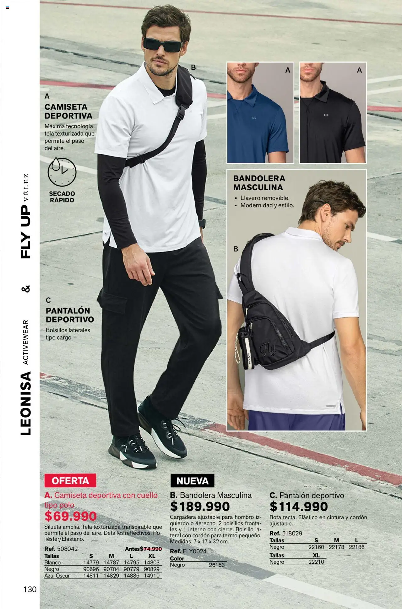 Leonisa revista - valida desde el 04.08.2025 | Página: 130 | Productos: Llavero, Camiseta, Termo, Cuello