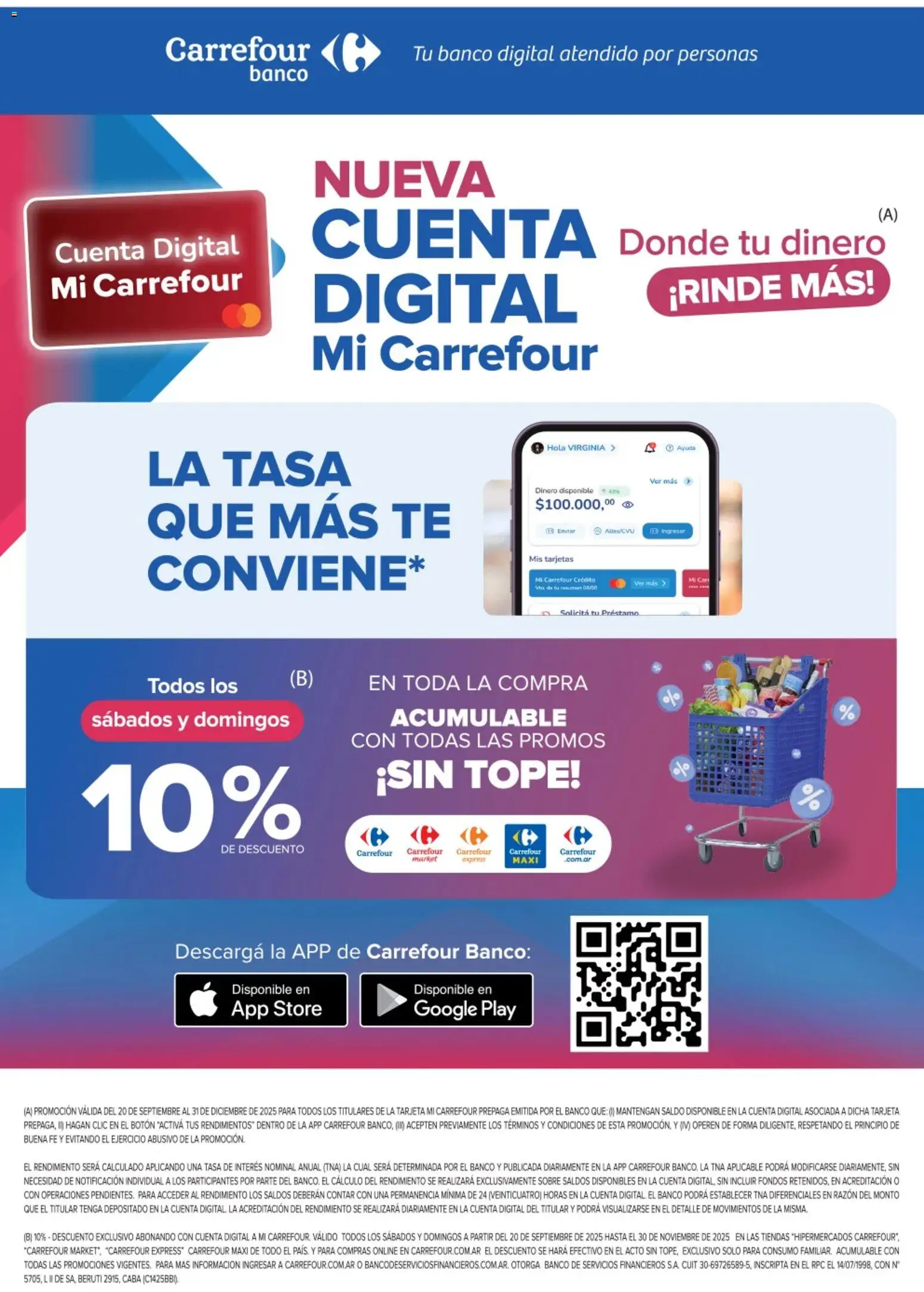 Carrefour ofertas Express │ válido desde el 03.11.2025 | Página: 6 | Productos: Banco, Sobre, Individual, Té