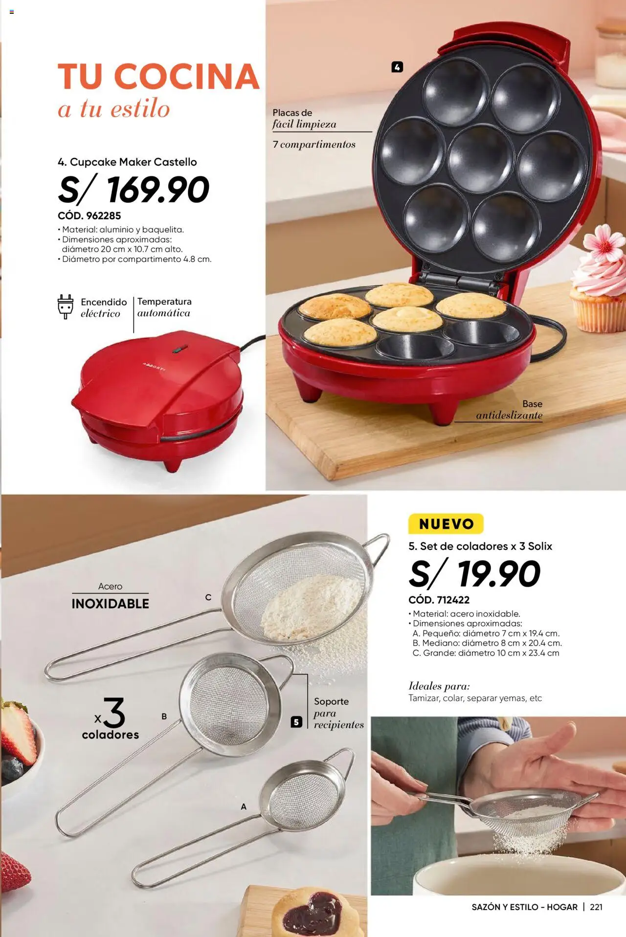Catálogo Azzorti válido desde 28.07.2025 | Página: 223 | Productos: Cocina
