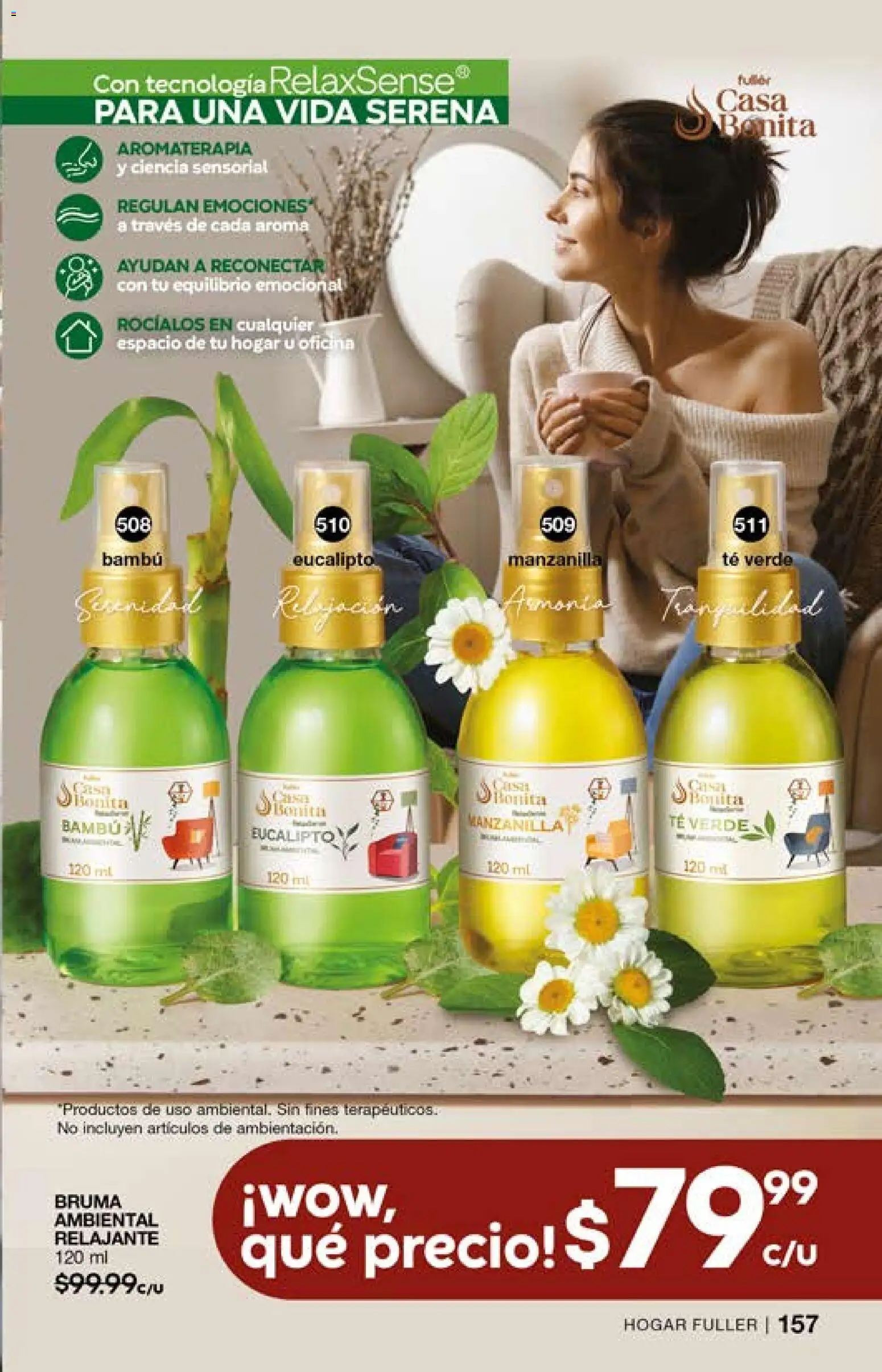 Nuevas ofertas de Fuller válidas en toda la República Mexicana desde el 15.04.2026. ¡Encuentra las mejores ofertas en Fuller campaña 1 2026! | Página: 159 | Productos: Bruma, Té