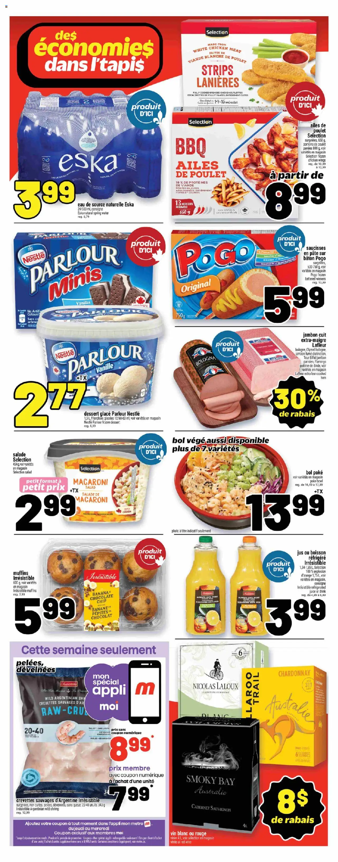 Metro flyer valid from 29.05.2025 | Page: 2 | Products: Salad, Chicken wings, Chocolate, Wine