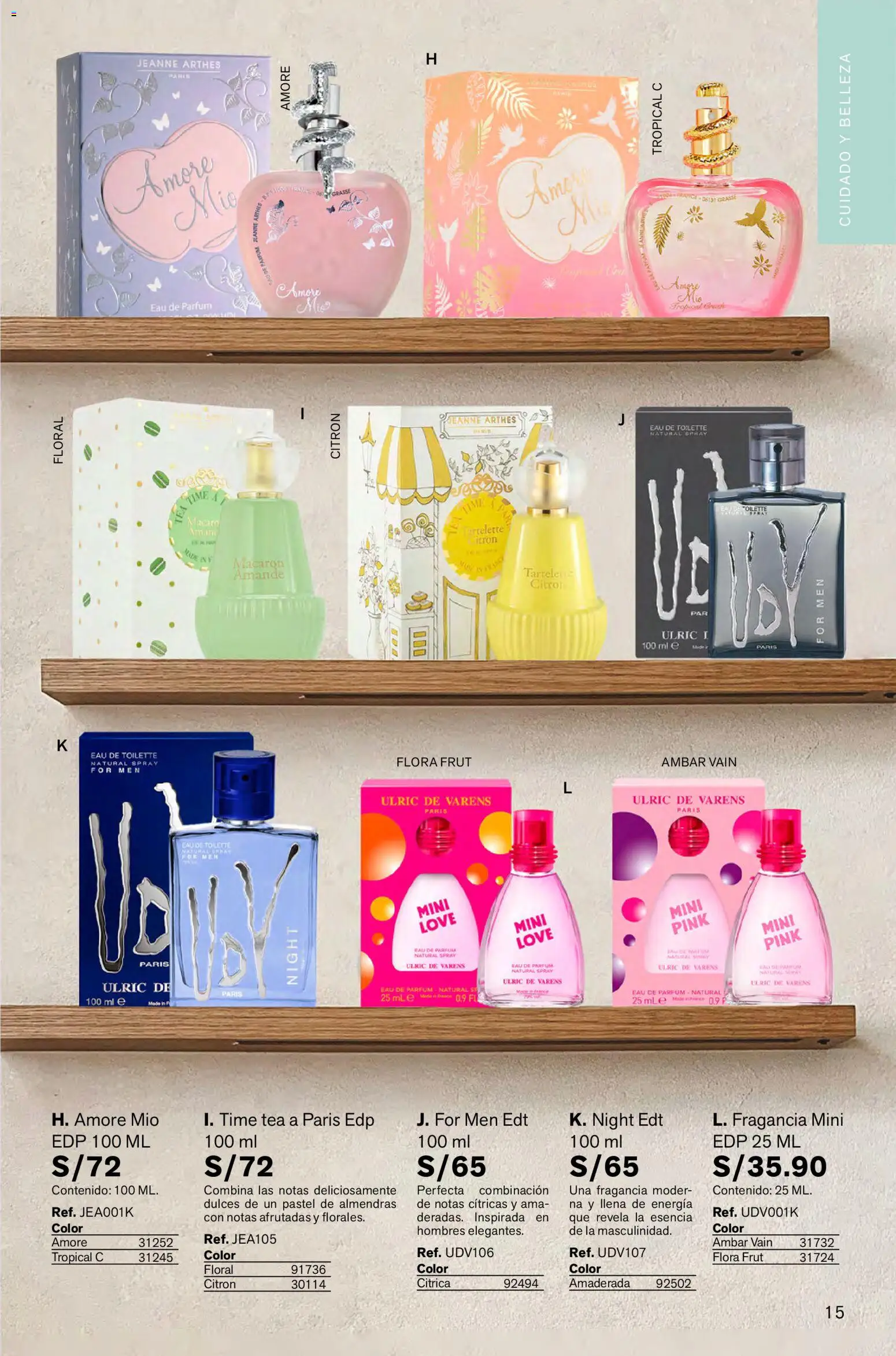 Catálogo Leonisa válido desde 23.10.2025 | Página: 15 | Productos: Almendras, Fragancia, EAU de Toilette