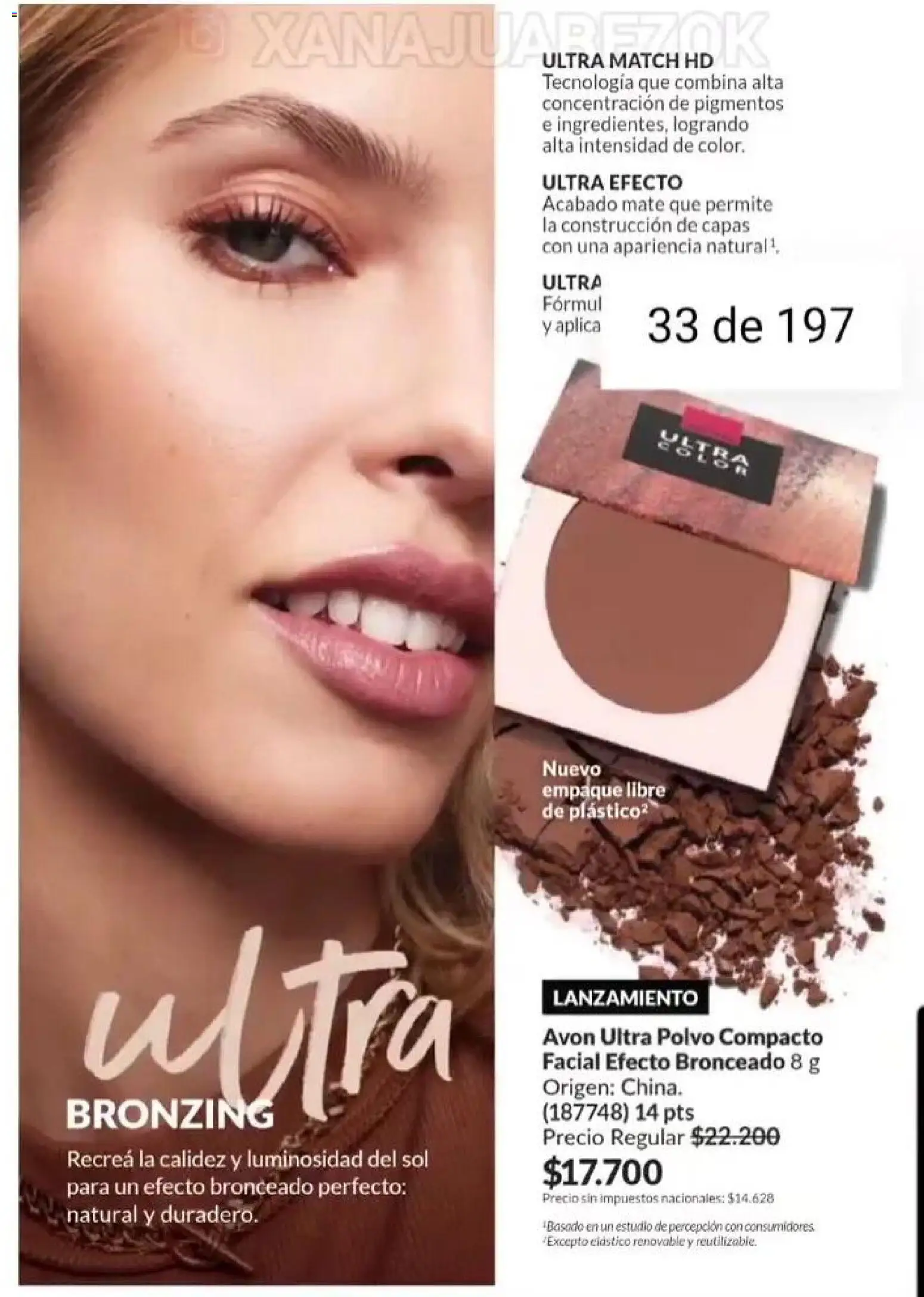Catálogo AVON Campaña 15/2025 │ válido desde el 23.10.2025 | Página: 27 | Productos: Mate, Polvo, Polvo compacto