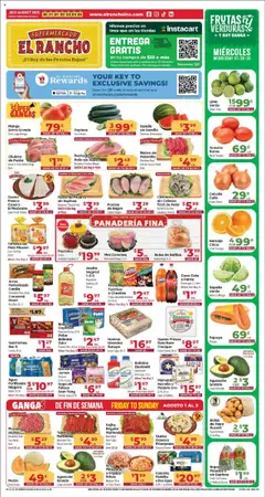 Preview of El Rancho weekly ads valid from 30.07.2025