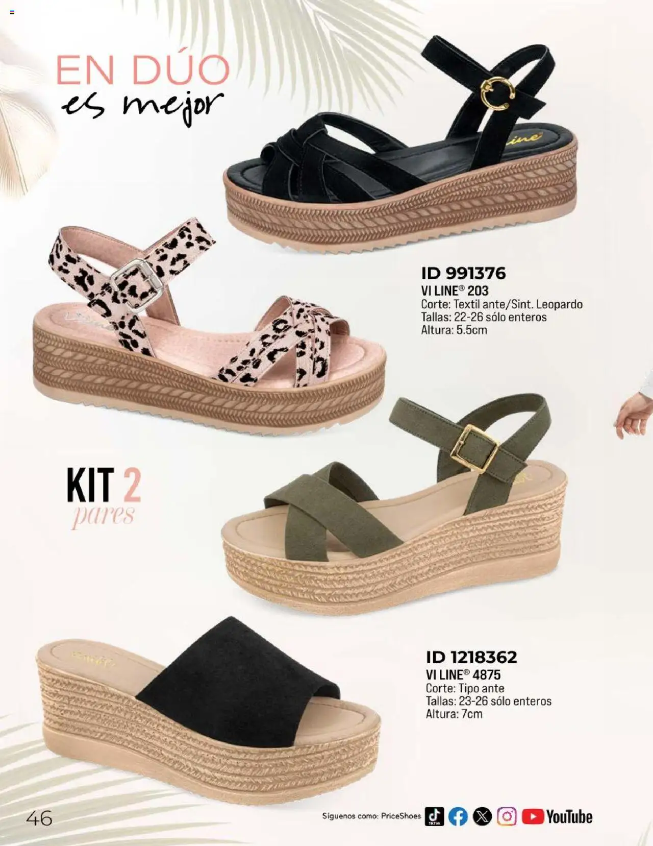 Nuevas ofertas de Price Shoes válidas en toda la República Mexicana desde el 05.05.2025. ¡Encuentra las mejores ofertas en Price Shoes catálogo Todo En 1 2025! | Página: 46