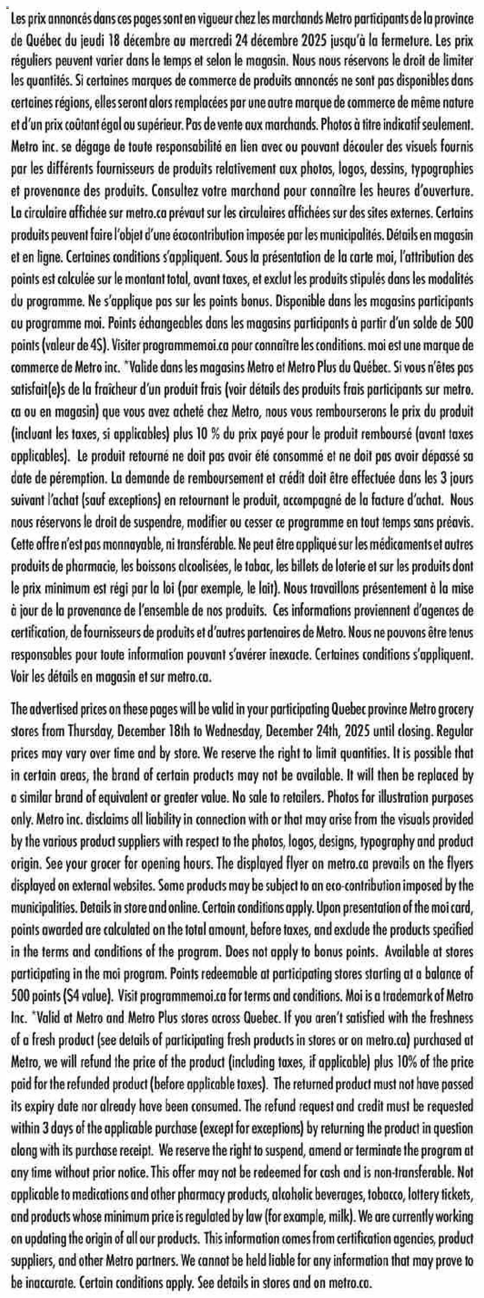 Metro flyer valid from 18.12.2025 | Page: 23