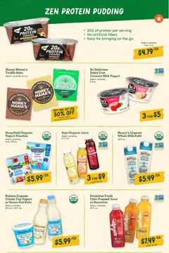 Preview of Sprouts weekly ads valid from 25.03.2026 | Page: 23 | Products: Ginger, Pineapple, Cream, Lemon