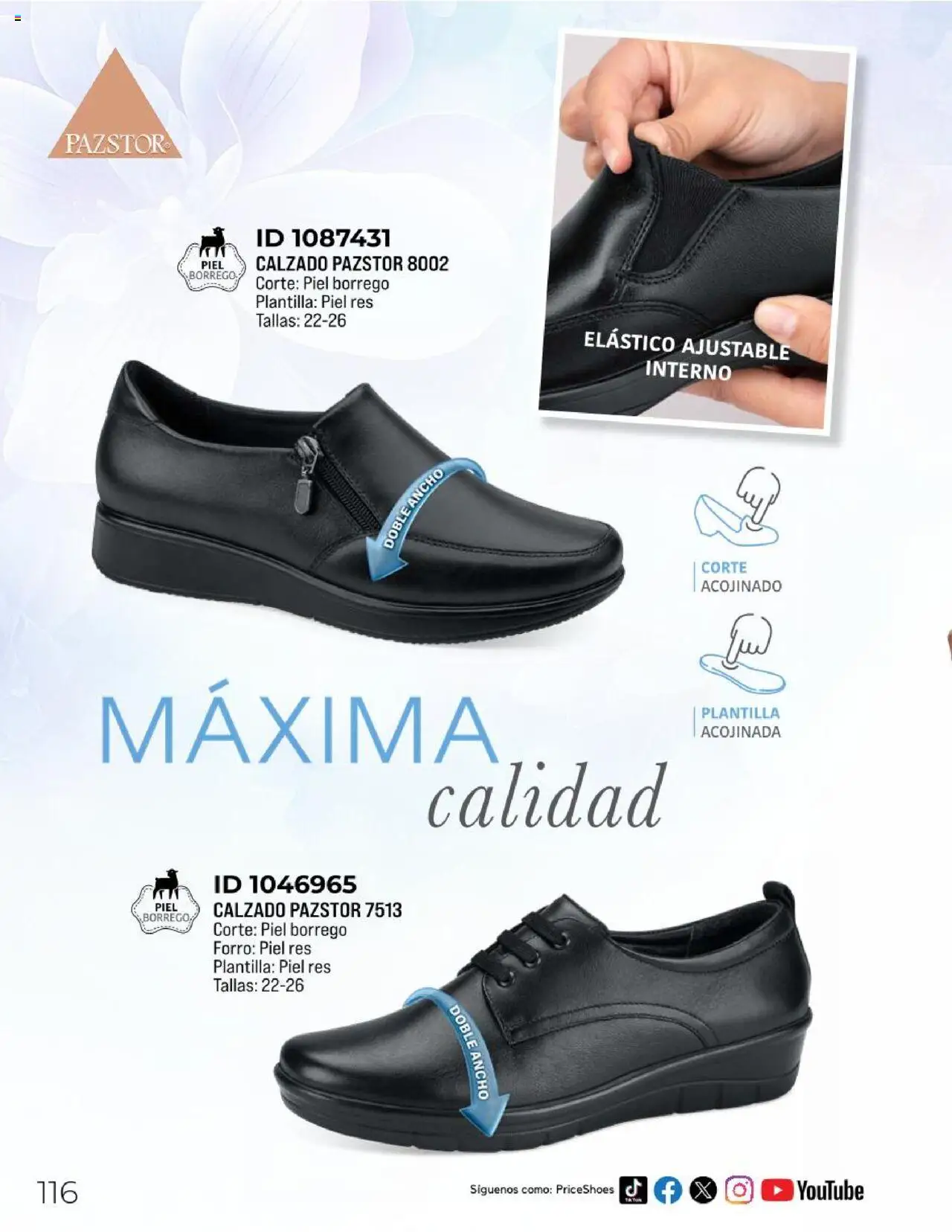 Nuevas ofertas de Price Shoes válidas en toda la República Mexicana desde el 10.02.2025. ¡Encuentra las mejores ofertas en Price Shoes catálogo Confort! | Página: 116 | Productos: Res