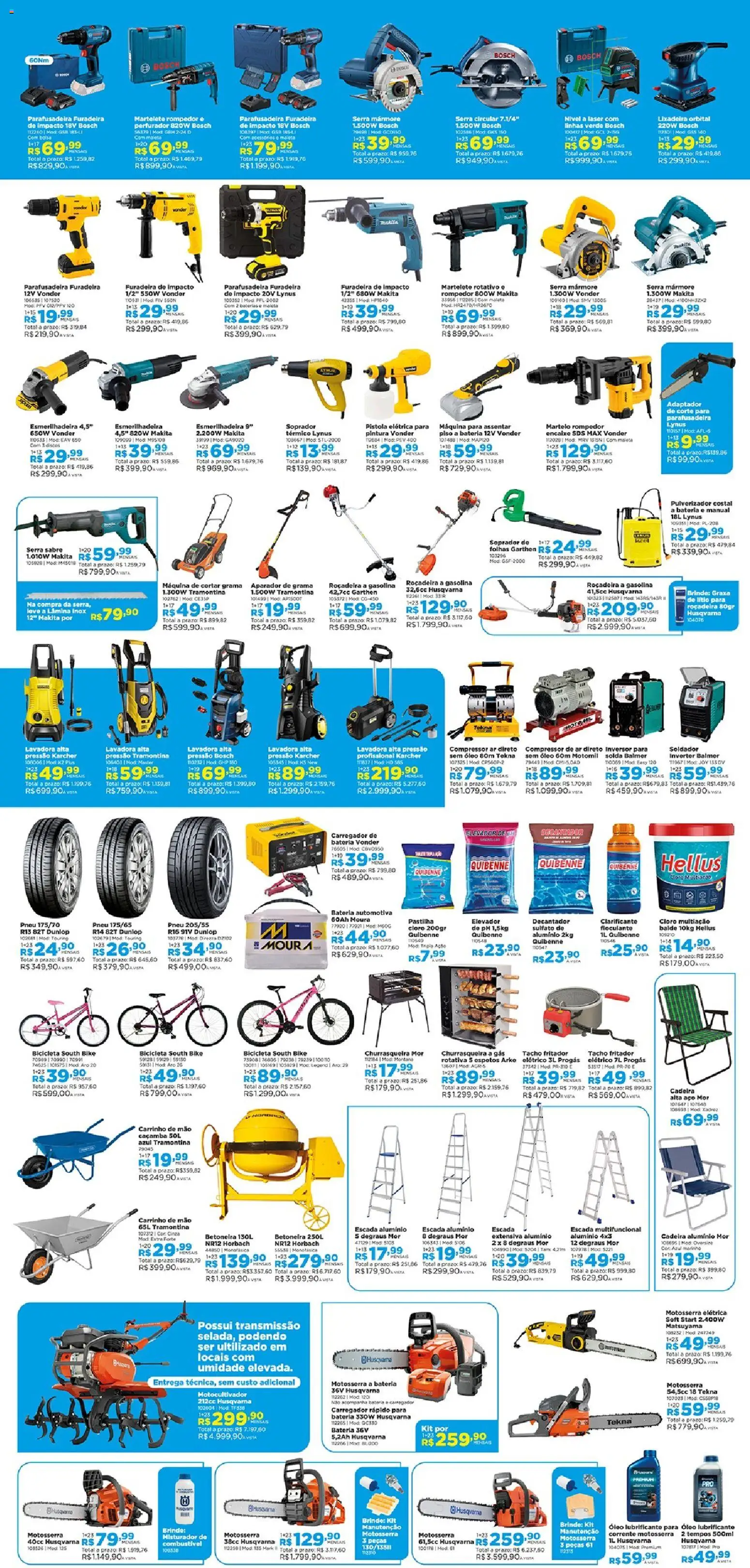 Lojas Solar Folheto - válido de 01.05.2026 | Página: 7 | Produtos: Bateria, Parafusadeira, Lixadeira, Adaptador