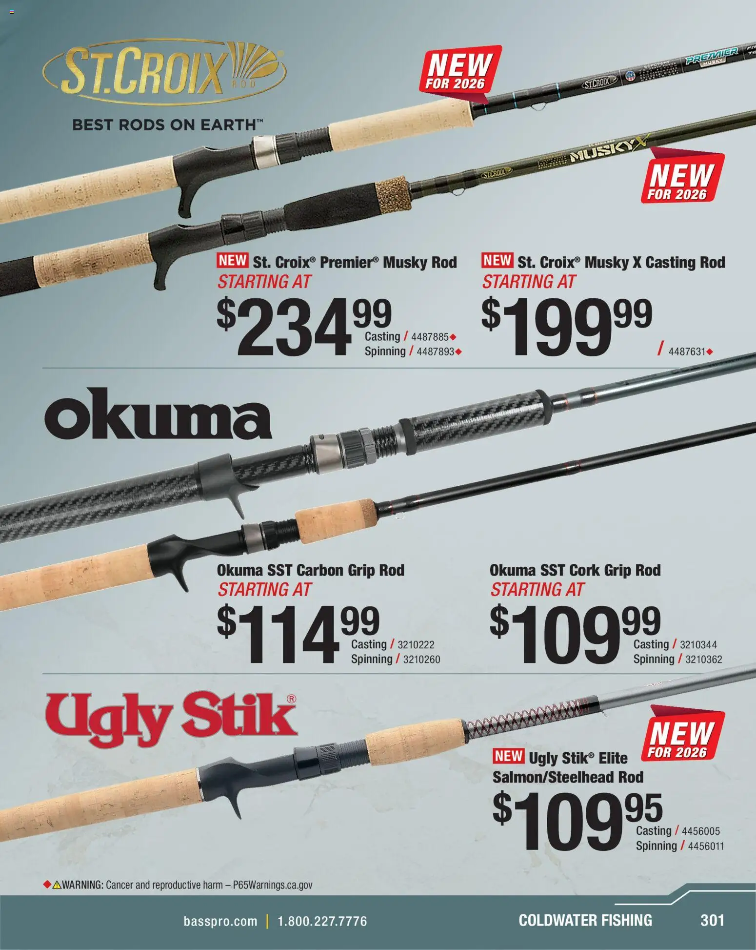 Cabela's Spring Fishing Master 26 - valid from 22.01.2026 | Page: 301