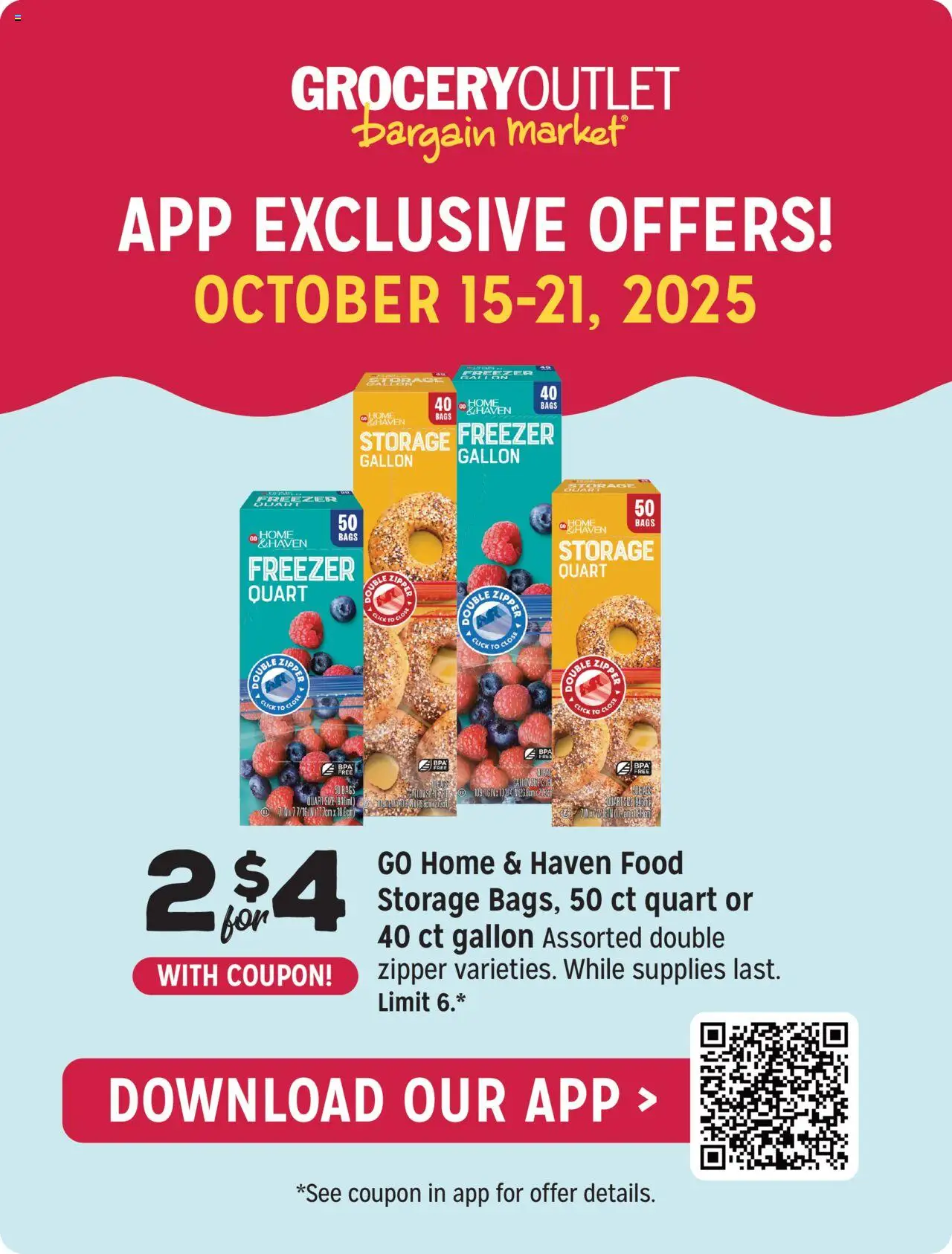 Grocery Outlet Weekly Ad - valid from 15.10.2025 | Page: 9 | Products: Freezer