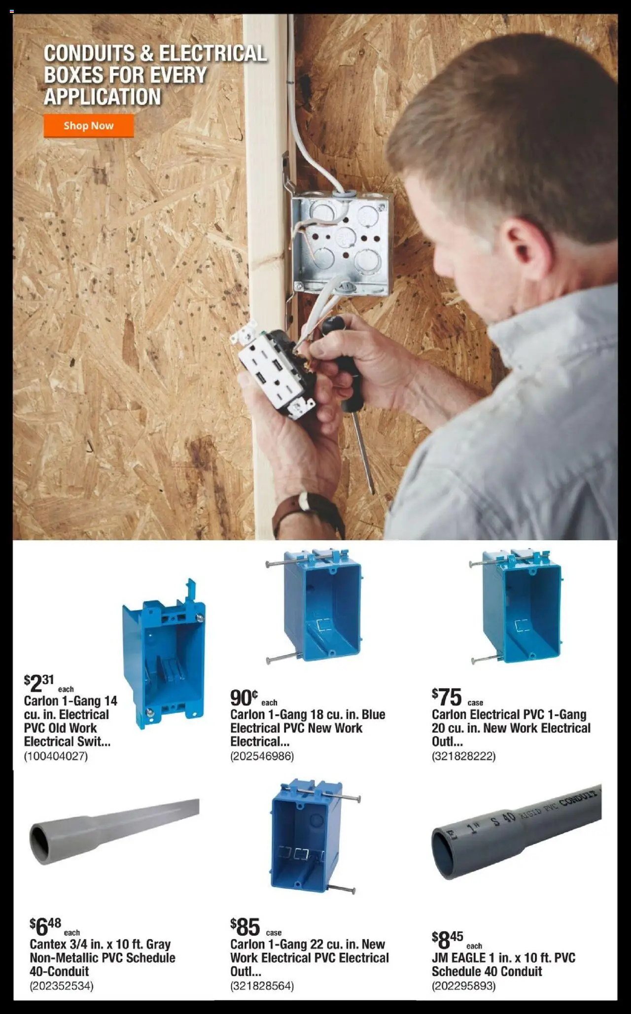 Home Depot Shop Pro Ad - FL - valid from 18.08.2025 | Page: 4 | Products: Case