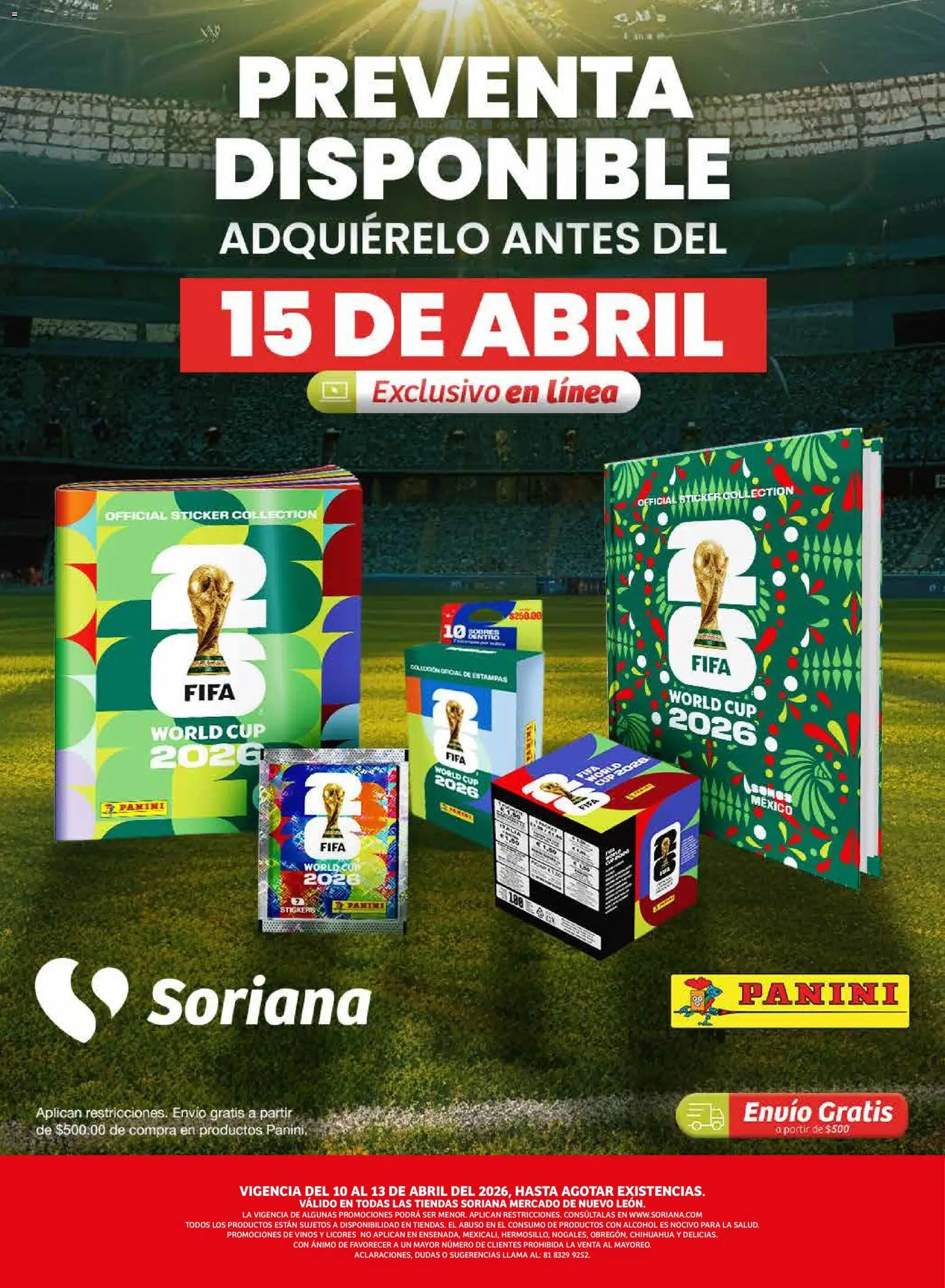 Nuevas ofertas de Soriana válidas en toda la República Mexicana desde el 10.04.2026. ¡Encuentra las mejores ofertas en Soriana Fin de Semana Mercado: Nuevo León! | Página: 3 | Productos: Loción