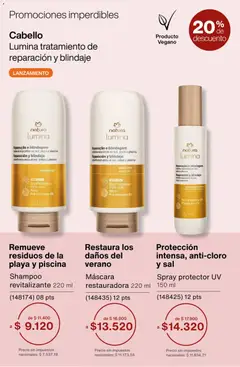 Vista previa Catálogo Natura Ciclo 1/2026 válido desde el 06.01.2026 | Página: 52 | Productos: Mascarilla, Máscara, Shampoo, Sal