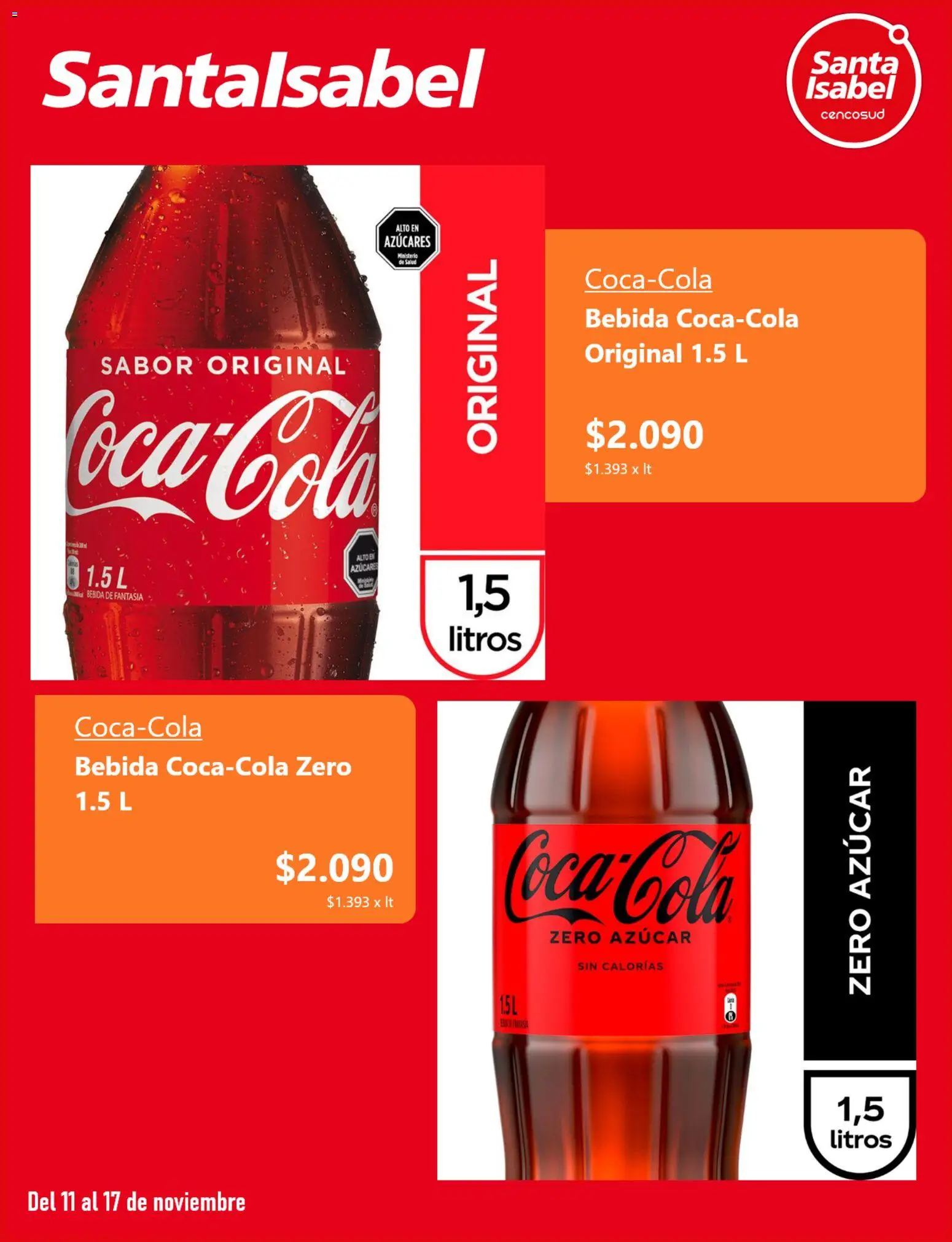 Santa Isabel ofertas  │ válido desde el 11.11.2025 | Página: 5 | Productos: Azucar