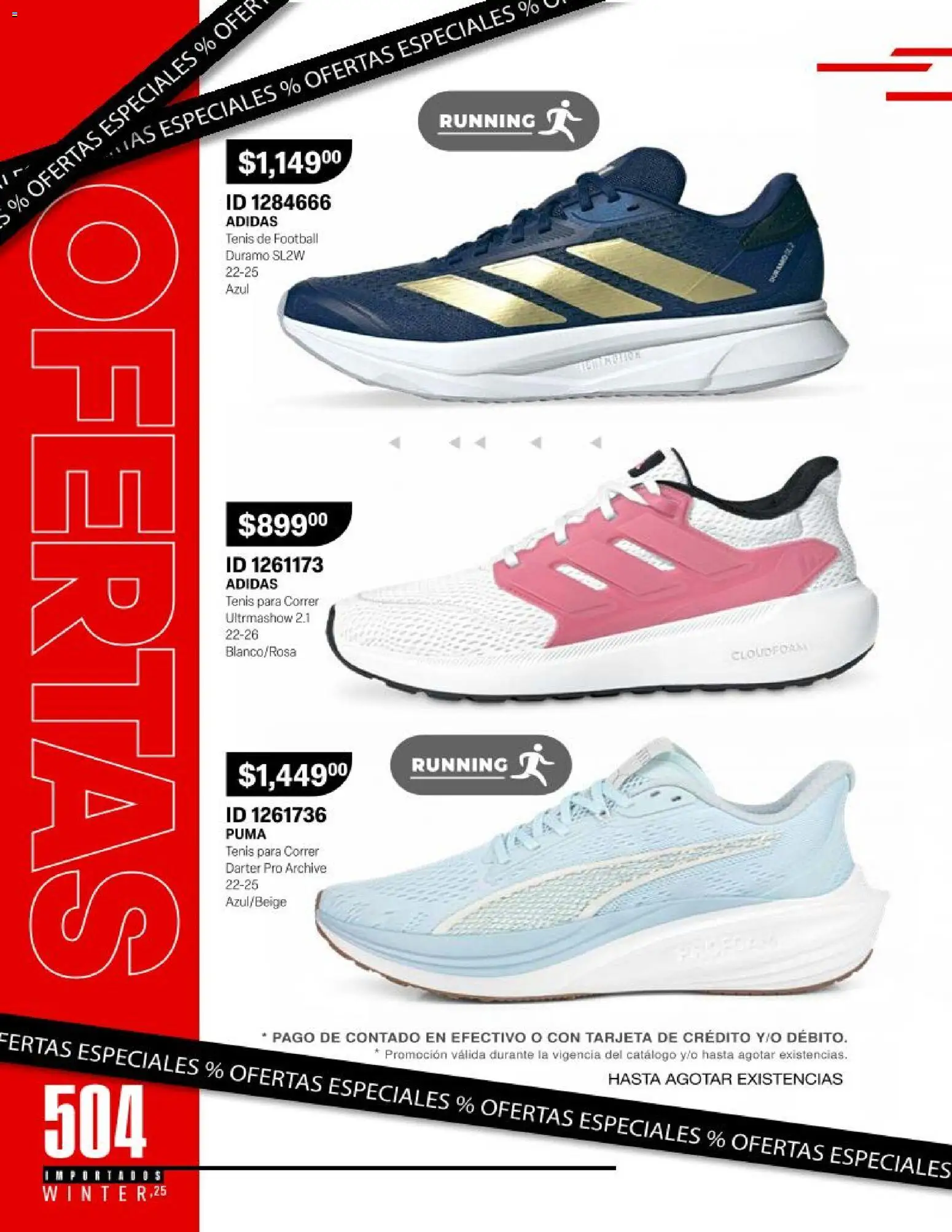 Nuevas ofertas de Price Shoes válidas en toda la República Mexicana desde el 24.11.2025. ¡Encuentra las mejores ofertas en Price Shoes catálogo Importados Winter! | Página: 8 | Productos: Tenis, Sudadera