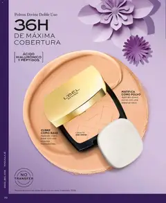 Catálogo L'Bel Campaña 7 válido desde el 18.04.2026 | Página: 70 | Productos: Esponja, Maquillaje, Polvo, Base