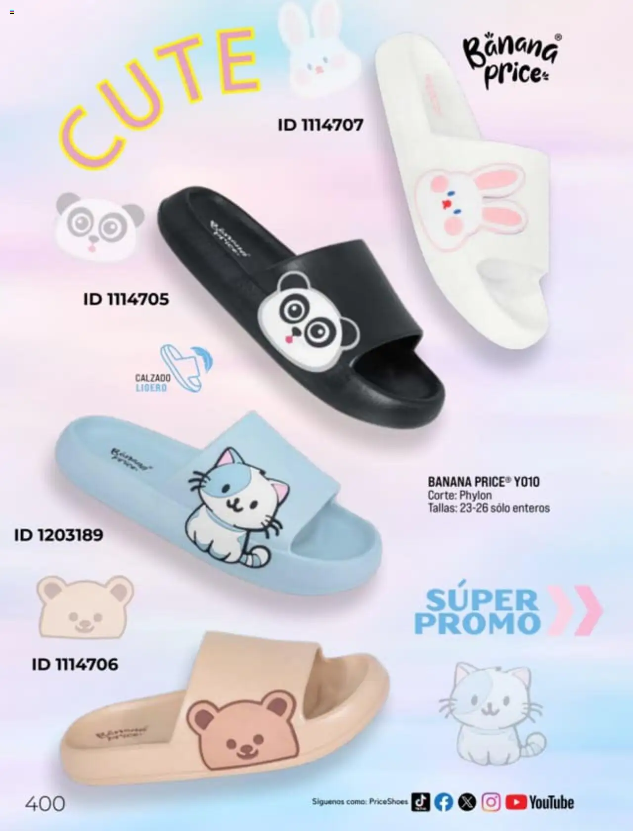 Nuevas ofertas de Price Shoes válidas en toda la República Mexicana desde el 27.01.2025. ¡Encuentra las mejores ofertas en Price Shoes catálogo Sandalias! | Página: 400