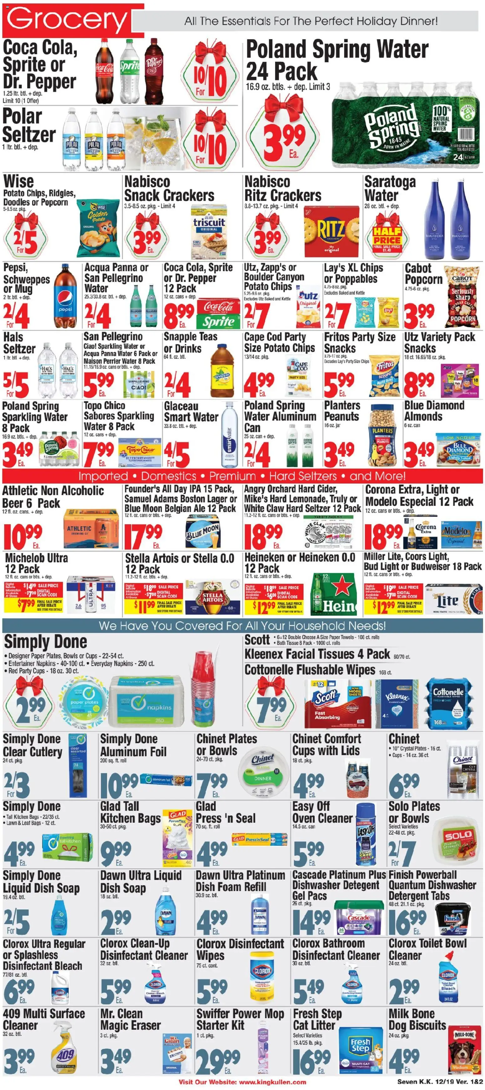 King Kullen Weekly Ad - valid from 18.12.2025 | Page: 7 | Products: Press, Pepper, Dishwasher, Kettle