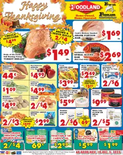 Preview of Foodland weekly ads valid from 19.11.2025