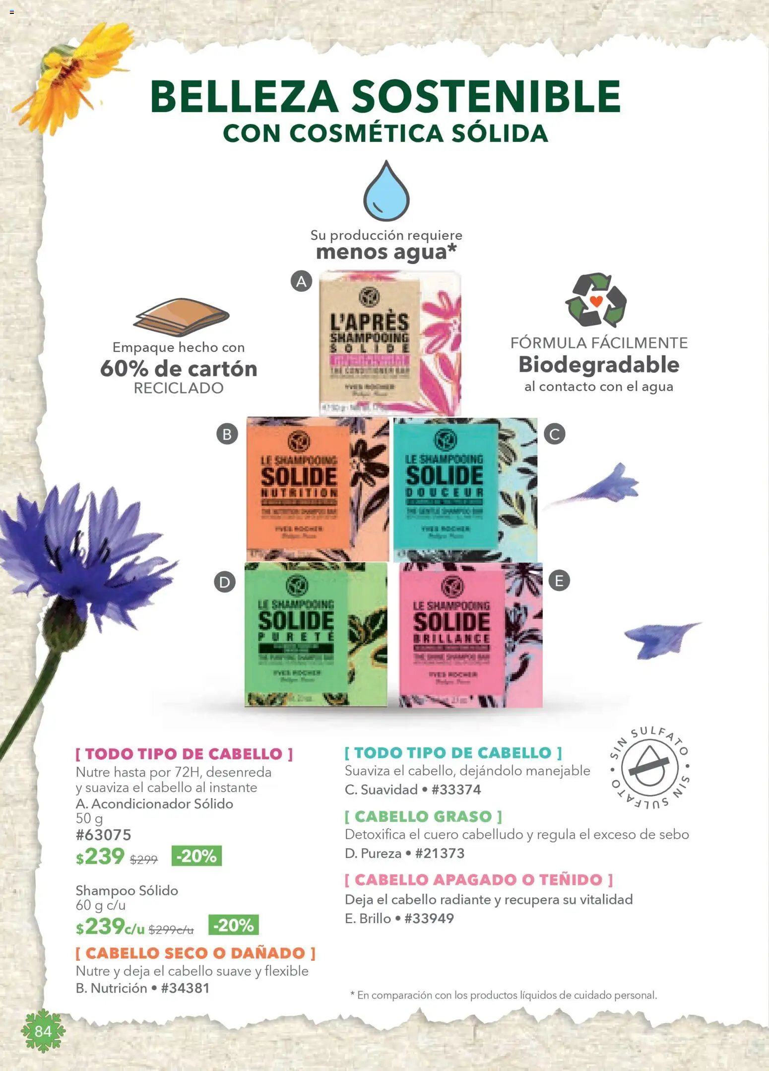 Nuevas ofertas de Yves Rocher válidas en toda la República Mexicana desde el 19.11.2025. ¡Encuentra las mejores ofertas en Yves Rocher campaña 16 2025! | Página: 86 | Productos: Agua, Radiante, Flexible, Acondicionador