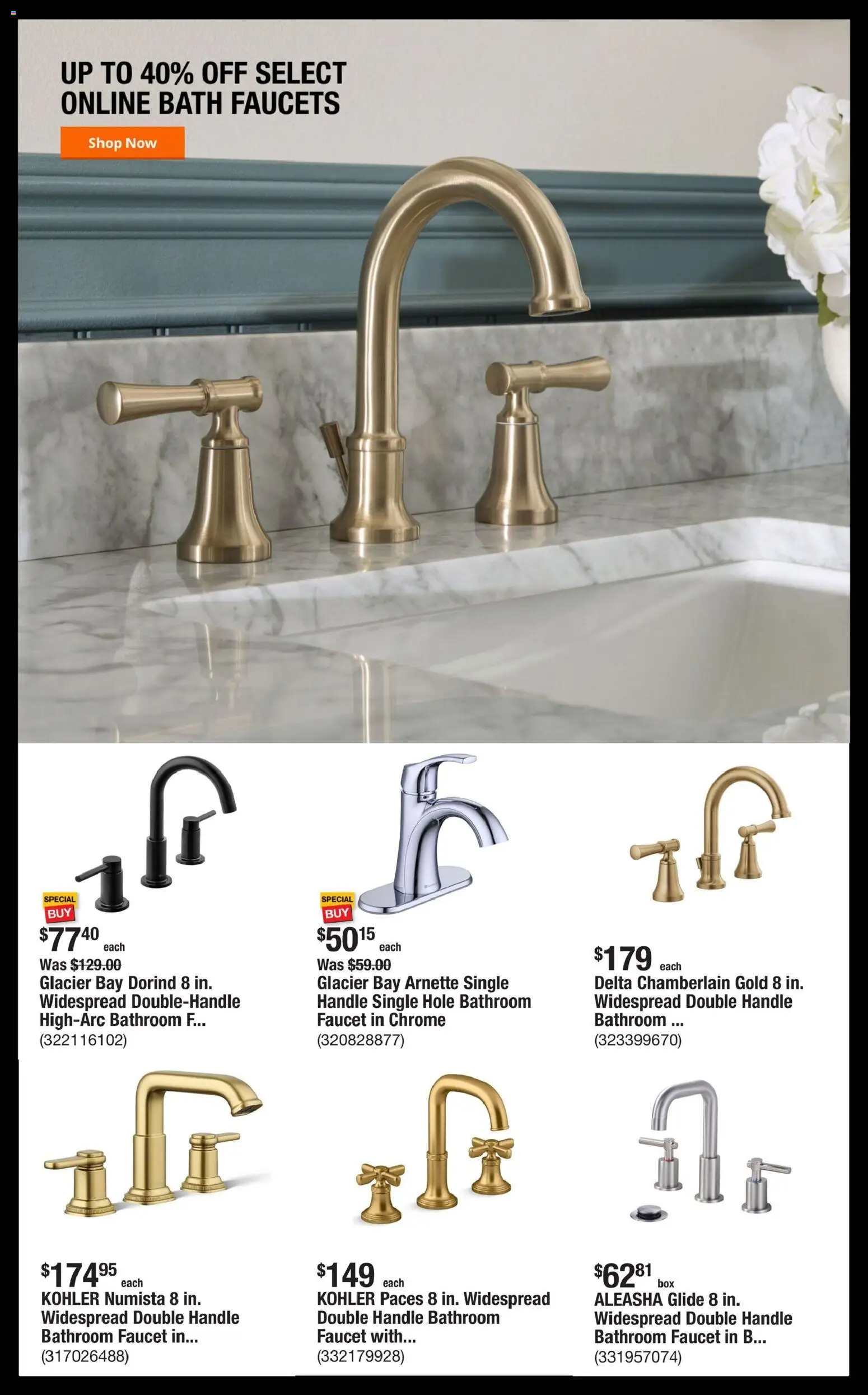 Home Depot Shop Pro Ad - CA - valid from 12.01.2026 | Page: 2 | Products: Bath