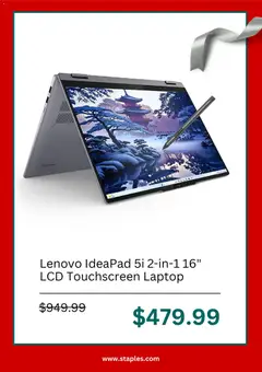 Preview of Staples weekly ads valid from 14.12.2025 | Page: 6 | Products: Laptop