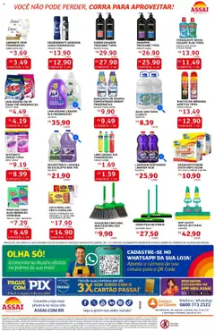 Assaí Atacadista Folheto - válido de 11.08.2025 | Página: 4 | Produtos: Saco para lixo, Alvejante, Pneus, Sabonete