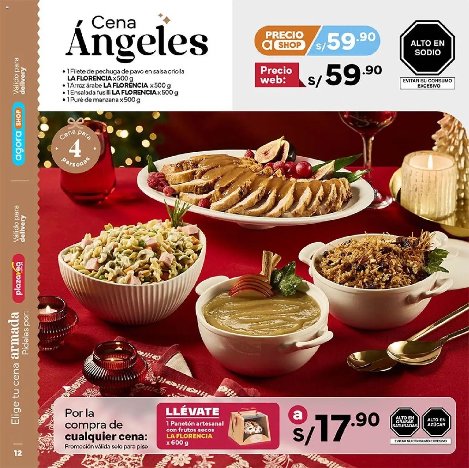 Catálogo Plaza Vea válido desde 10.12.2025 | Página: 12 | Productos: Arroz, Ensalada