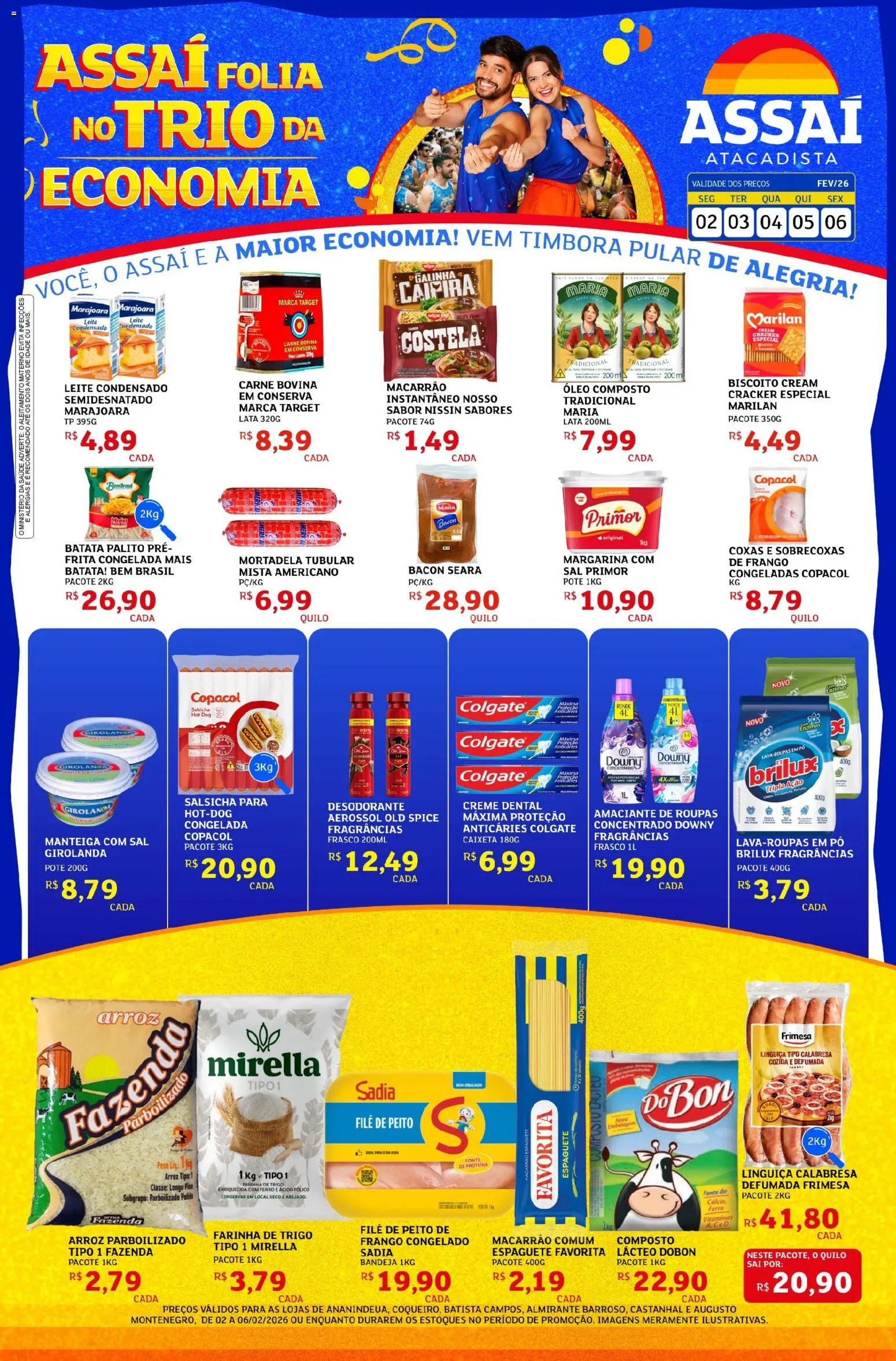 Assaí Atacadista Folheto - válido de 02.02.2026 | Página: 1