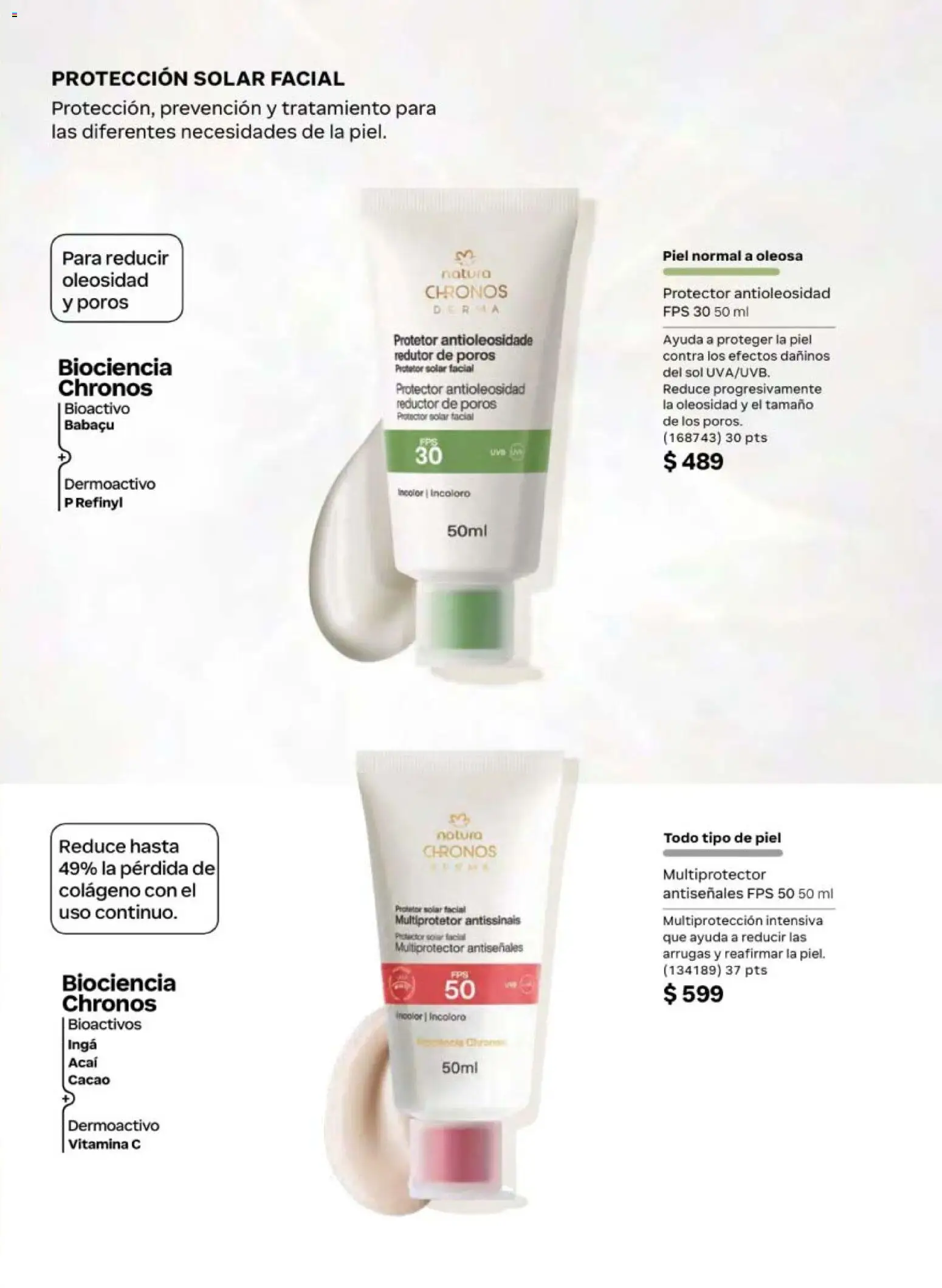 Nuevas ofertas de Natura válidas en toda la República Mexicana desde el 24.04.2026. ¡Encuentra las mejores ofertas en Natura campaña 7 2026! | Página: 93 | Productos: Cacao, Protector solar