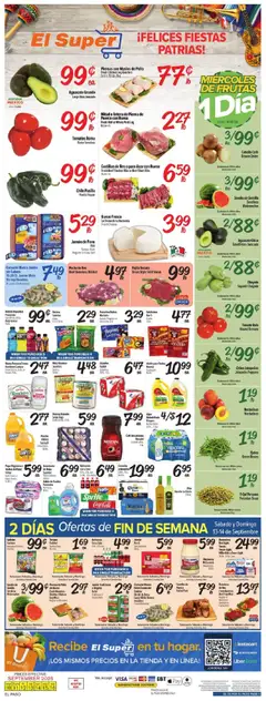 Preview of El Super weekly ads valid from 10.09.2025