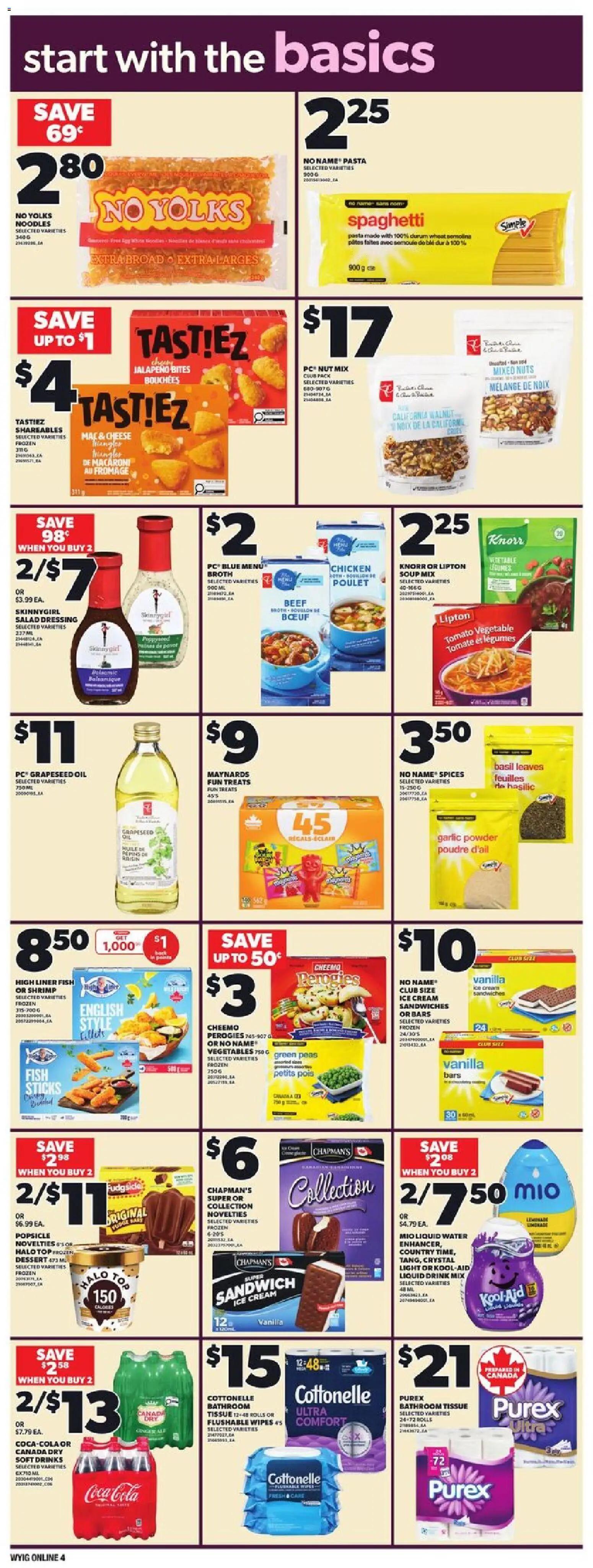 Independent Grocer flyer valid from 23.10.2025 | Page: 11 | Products: Cream, Ice cream, Salad, Chicken