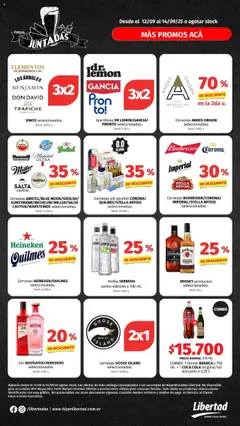 Vista previa Hipermercado Libertad - Juntadas válido desde el 12.09.2025