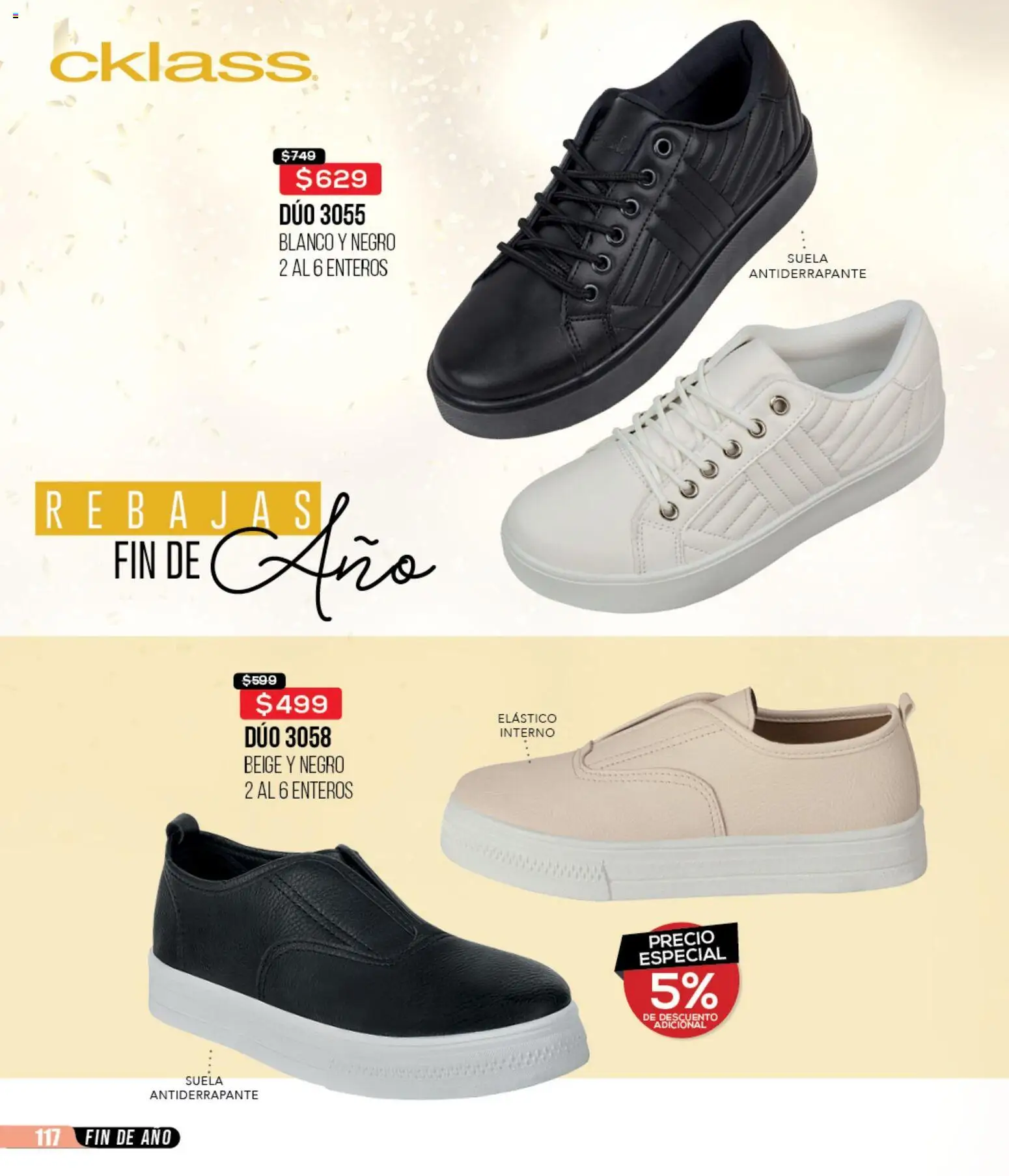 Nuevas ofertas de Cklass válidas en toda la República Mexicana desde el 15.12.2025. ¡Encuentra las mejores ofertas en Cklass catálogo Rebajas fin de año ropa! | Página: 353