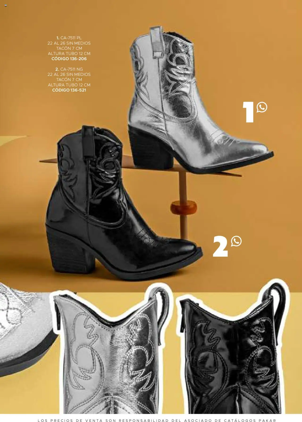 Nuevas ofertas de SC Pakar válidas en toda la República Mexicana desde el 24.07.2025. ¡Encuentra las mejores ofertas en SC Pakar - Catálogo Bota! | Página: 77