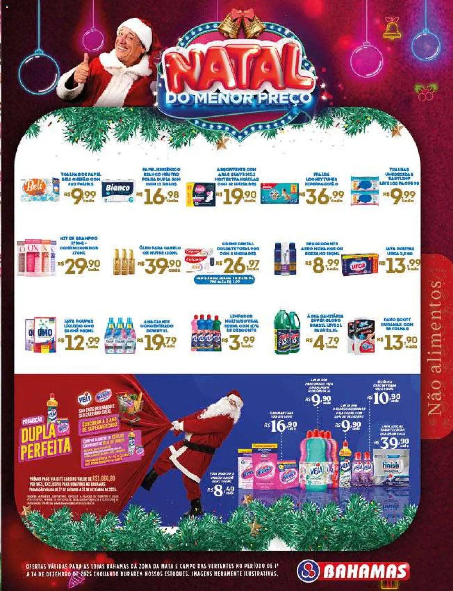 Bahamas Supermercados Folheto - válido de 01.12.2025 | Página: 15 | Produtos: Shampoo, Óleo para cabelo, Óleo, Roupas