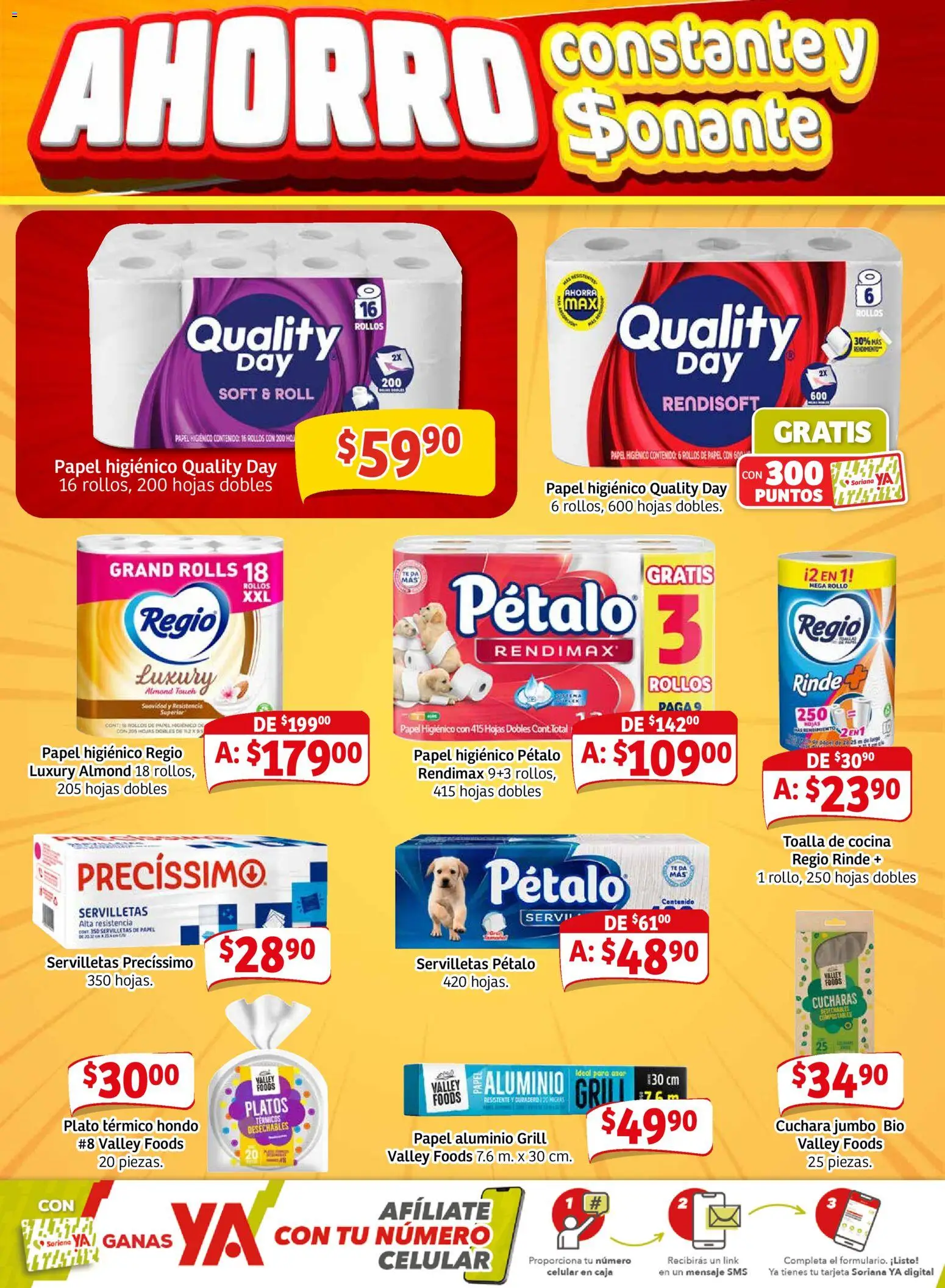 Nuevas ofertas de Soriana válidas en toda la República Mexicana desde el 26.02.2026. ¡Encuentra las mejores ofertas en Soriana - Pesito Valedor Mercado: Coah, Dur, NL, SLP, Tamps, Zac! | Página: 16 | Productos: Cocina, Cuchara, Té, Caja